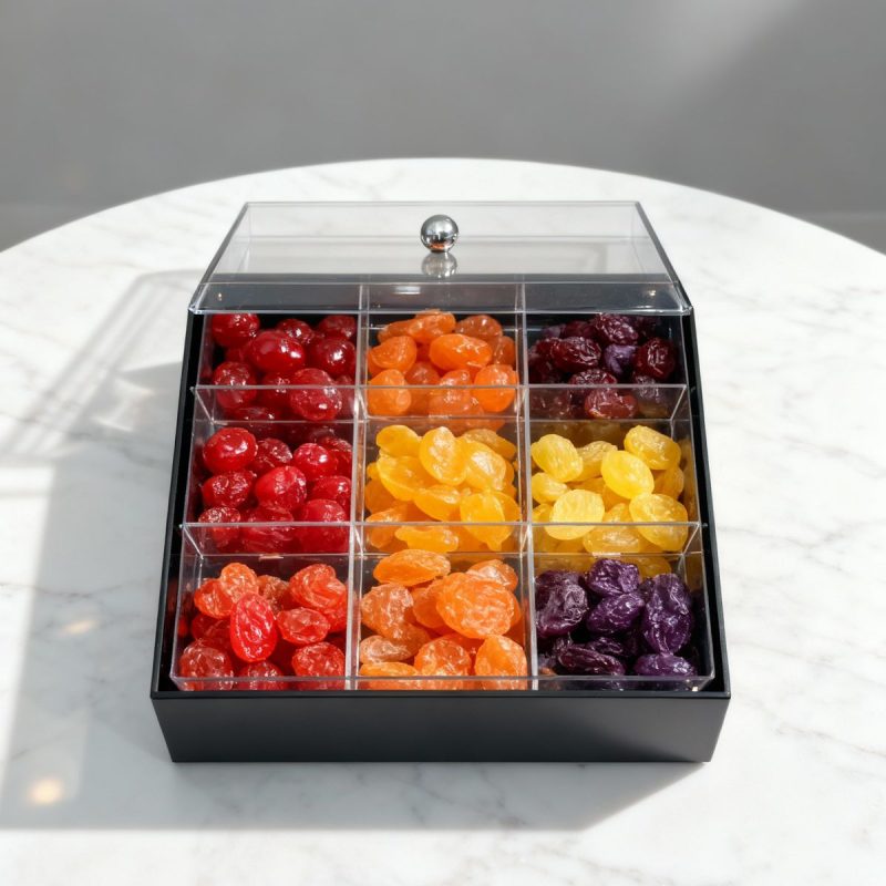 BOITE 9 COMPARTIMENTS NOIRE GM