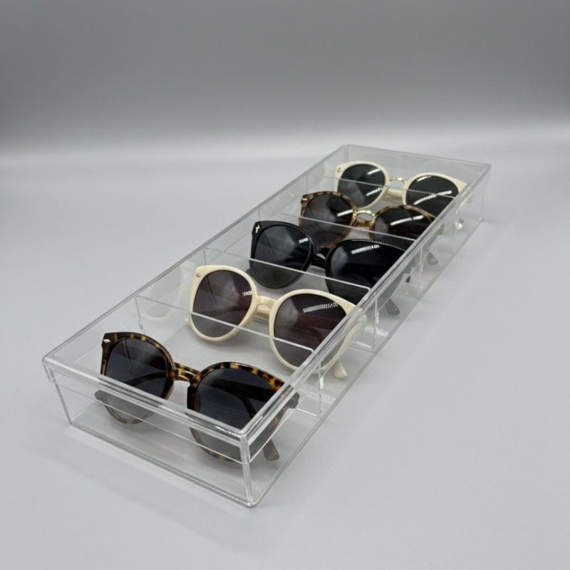 BOITE LUNETTE 5 COMPARTIMENTS