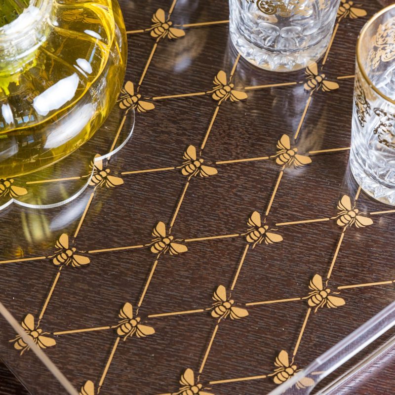 Plateaux abeille en plexiglass GM