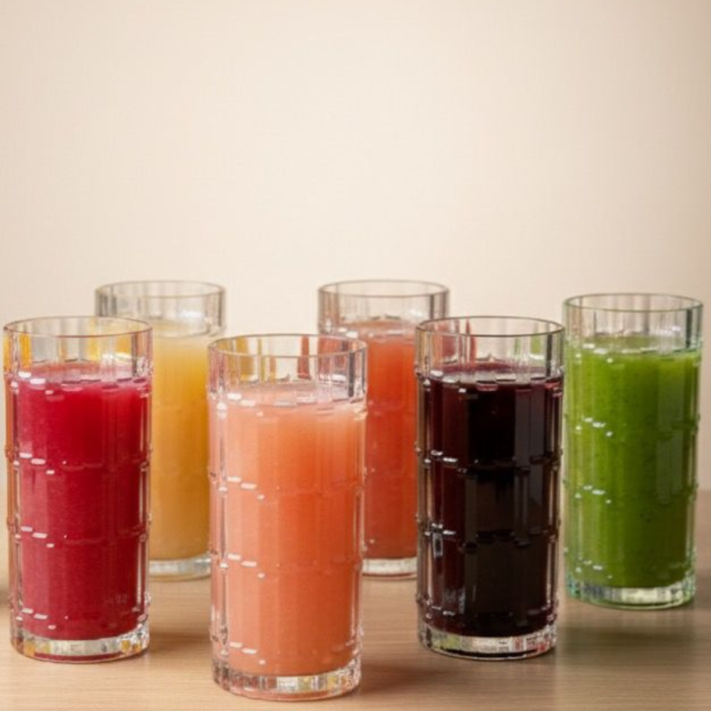 6 VERRES NUANCE LONG