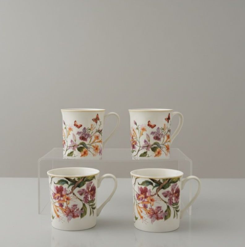 4 MUGS SPRING