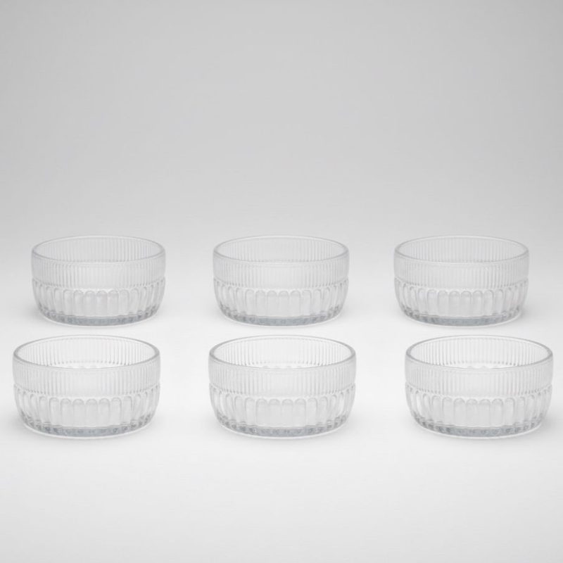 6 BOLS TRANSPARENT LIVELLARA