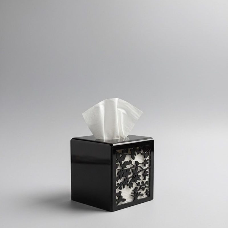 BOITE A MOUCHOIR PLEXIGLASS BIRD