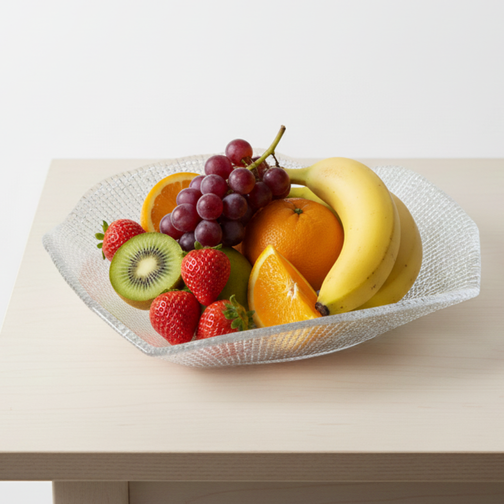 BOL EN VERRE DIAMANTE IVV 31.5×31.5 cm