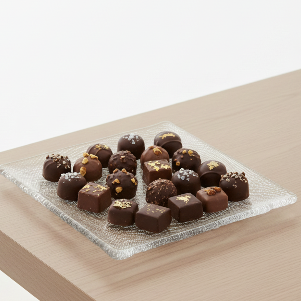 ASSIETE CAREE DIAMANTE IVV