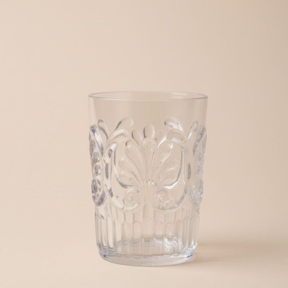 6 VERRES BAS FLOWER – Image 2