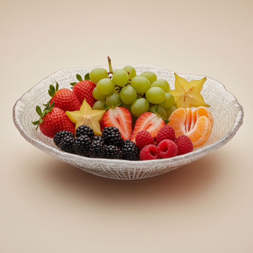 BOL EN VERRE DIAMANTE IVV Ø 25CM