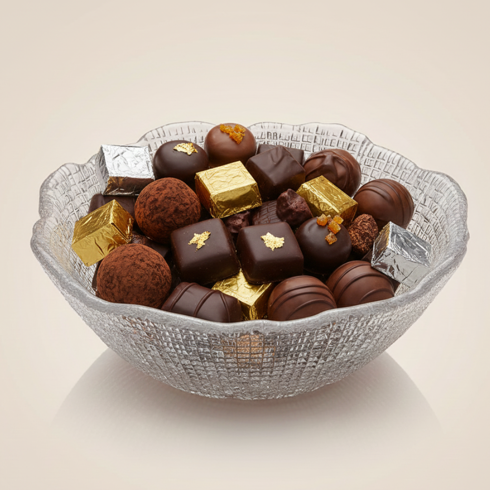 BOL EN VERRE DIAMANTE IVV Ø 20CM