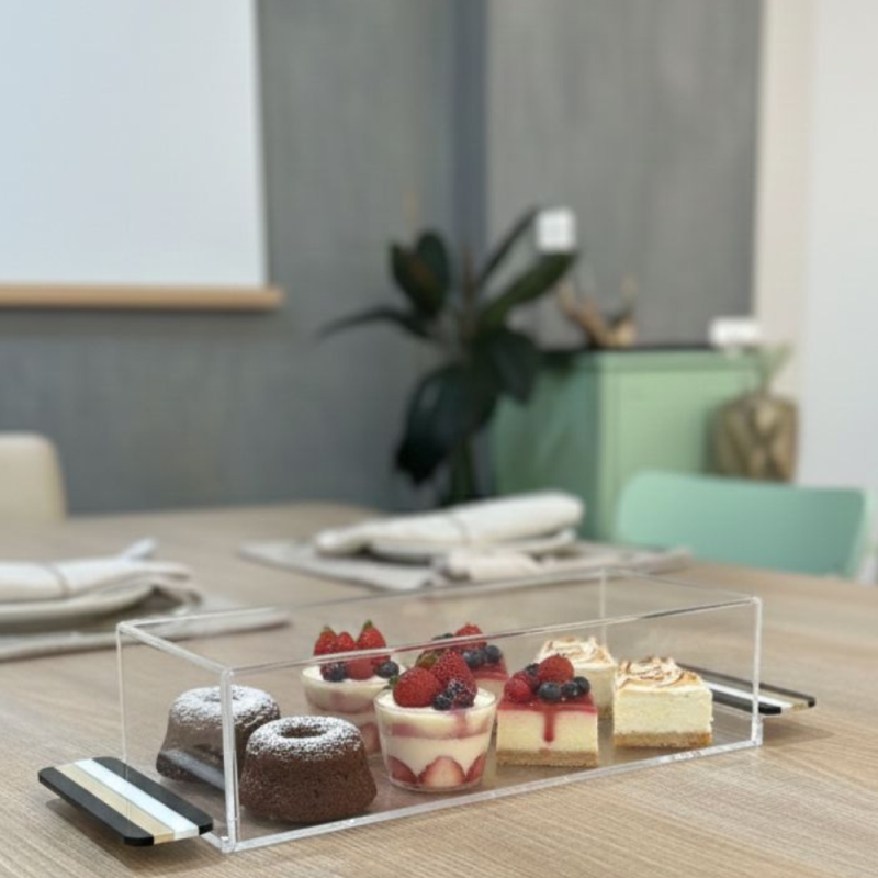 BOITE A CAKE HYPNOSE EN PLEXIGLASS