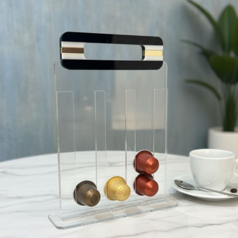 PORTE CAPSULE HYPNOSE EN PLEXIGLASS