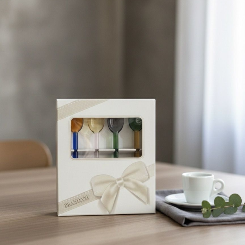 BRANDANI 6J SET DE 4 RAINBOW VETRO