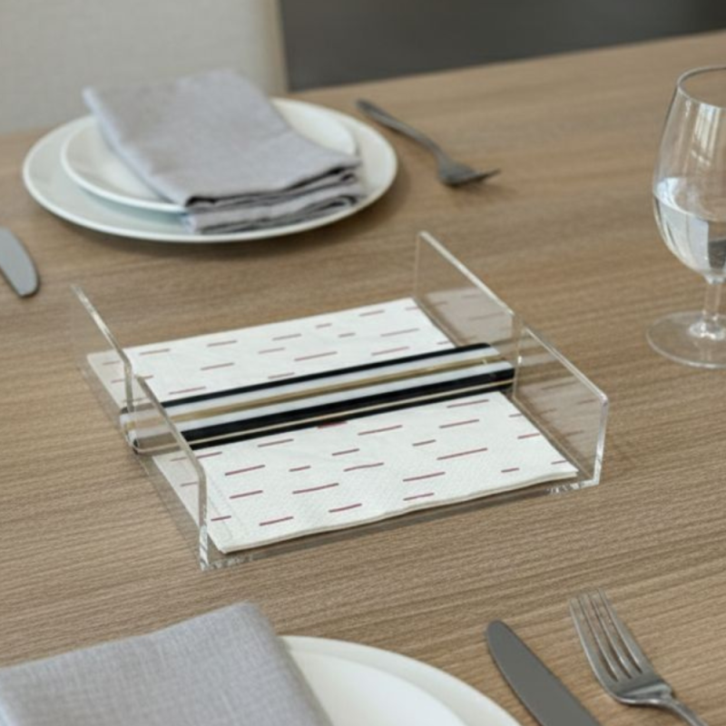 PORTE SERVIETTE HYPNOSE EN PLEXIGLASS